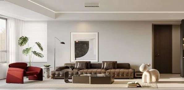 現(xiàn)代簡(jiǎn)約三居室裝修效果圖