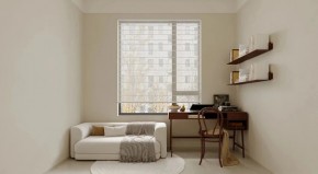 現(xiàn)代簡約三居室書房裝修效果圖