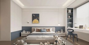 意式極簡(jiǎn)三居室兒童房裝修效果圖