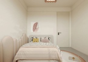 中古風(fēng)三居室兒童房裝修效果圖