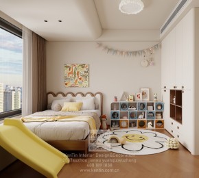 泓悅府疊墅法式中古兒童房裝修效果圖