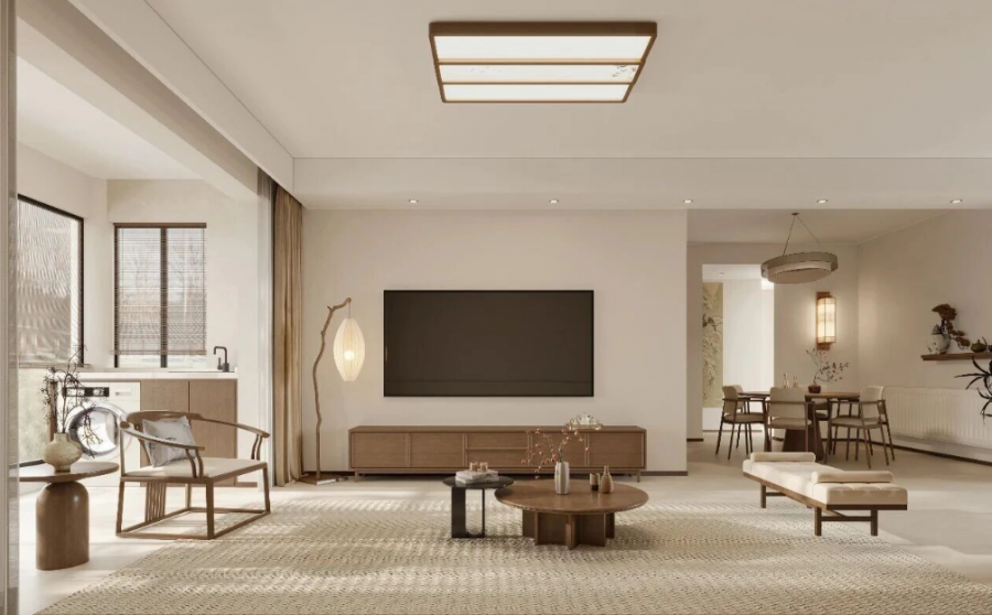 宋氏三居室裝修效果圖