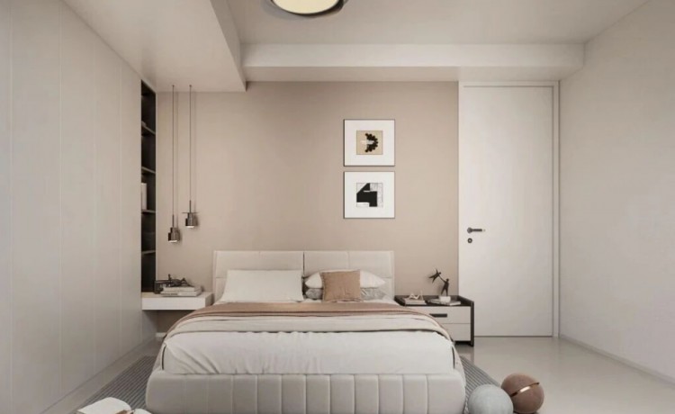 現(xiàn)代簡約復(fù)式別墅臥室裝修效果圖