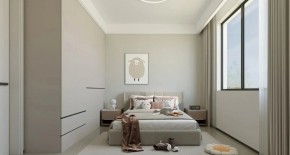 現(xiàn)代簡(jiǎn)約三居室臥室裝修效果圖