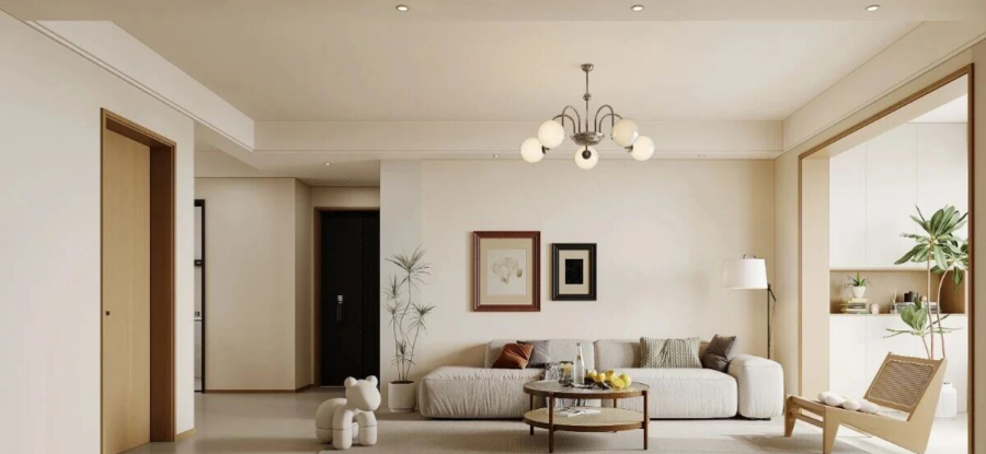 現(xiàn)代簡約三居室裝修效果圖