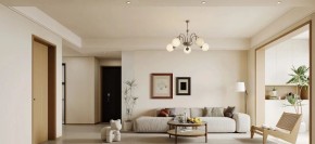 現(xiàn)代簡約三居室客廳裝修效果圖