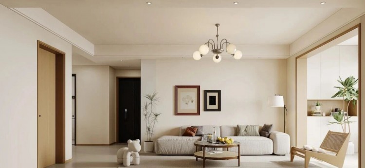 現(xiàn)代簡約三居室裝修效果圖